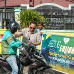 Pemko Medan Bagikan Puluhan Ribu Sarapan kepada Pengemudi Ojol