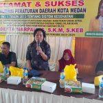 Modesta Marpaung SKM Minta Dinkes Medan Gencar Lakukan Penyuluhan Kesehatan di Tengah Masyarakat