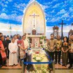 Walikota Medan Hadiri Misa atas Wafatnya Uskup Emeritus Monsignor Alfred Gonti Pius Datubara