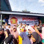 Gerindra Sumut Bagikan 1.000 Paket Sembako untuk Korban Banjir di Langkat