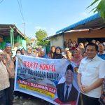 H Zulkarnaen S.K.M Peduli Warga Korban Banjr di Medan