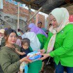 Hj Roma Uli Silalahi Peduli Korban Banjir, Minta Pemko Medan Fasilitasi Kebutuhan Dampak Banjir