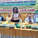 Modesta Marpaung SKM S Keb Gencar Gelar Sosper No 4/2012, Guna Pelayanan Kesehatan Lebih Baik
