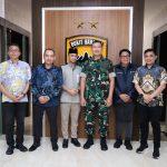 Ketua JMSI Sumut Silaturahmi dengan Pangdam I BB dan Sultan Deli
