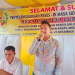 Di Reses Reza Pahlevi Lubis, Warga Medan Helvetia Keluhkan Minimnya LPJU dan Masalah Sampah