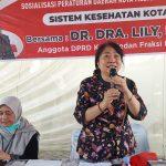 Gelar Sosper, DR Dra Lily MBA MH Dorong Peningkatan Pelayanan Kesehatan di Medan