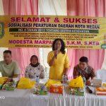 Modesta Marpaung SKM S.Keb Gelar Sosper No 4 Tahun 2012, Ini Pesannya