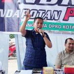 Di Saat Sosper, Andreas Pandapotan Purba Pesankan Dukung Program Kebersihan dan Rutin Gotong Royong