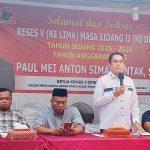 Paul MA Siamanjuntak Minta Lurah dan Kepling Bongkar Beton Cor di Parit Jl Kawat Tanjung Mulia