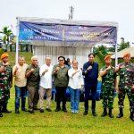 Silaturahmi dan Halal Bihalal, Batalyon Para Komando 463 Pasgat Pererat Sinergi dengan Media Sumut