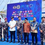 Saipul Bahri SE Bersama Walikota Medan Sambut Kehadiran KRI Bima Suci di Belawan