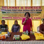Disaat Sosper, Modesta Marpaung SKM S Keb Edukasi Masyarakat Terkait Kesehatan