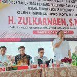 Peduli Pelaku UMKM, H Zulkarnaen Minta Pemko Medan Terapkan Perda No 3/2024 dengan Benar
