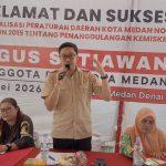 Saat Sosper, Agus Setiawan Fasilitasi Warga Dapat Bantuan PKH Medan Makmur