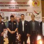 Irwan Kwok Nahkodai Pengprov WI Sumut 2026-2030