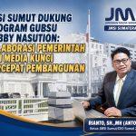 JMSI Sumut Dukung Program Gubsu Bobby Nasution: Kolaborasi Pemerintah dan Media Kunci Percepat Pembangunan