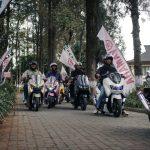 Peserta MAXi Yamaha Day Sumut Sampaikan Duka Cita Tragedi Kecelakaan Lalin di Sibolangit