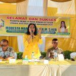Modesta Marpaung Minta Kepling Lakukan Pendataan Akurat Terkait Perlinsos