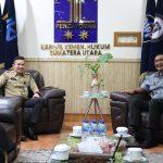 Penguatan Tata Kelola Perpajakan, Bapenda Medan Jalin Sinergi dengan Kanwil Kemenkum Sumut