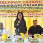 Gelar Sosper, Modesta Marpaung Dorong Giat Gotong Royong Rutin di Setiap Lingkungan