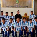Reza Pahlevi Lubis Apresiasi Pembinaan Prestasi Pelajar Kejuaraan Sepakbola Piala Wali Kota Medan